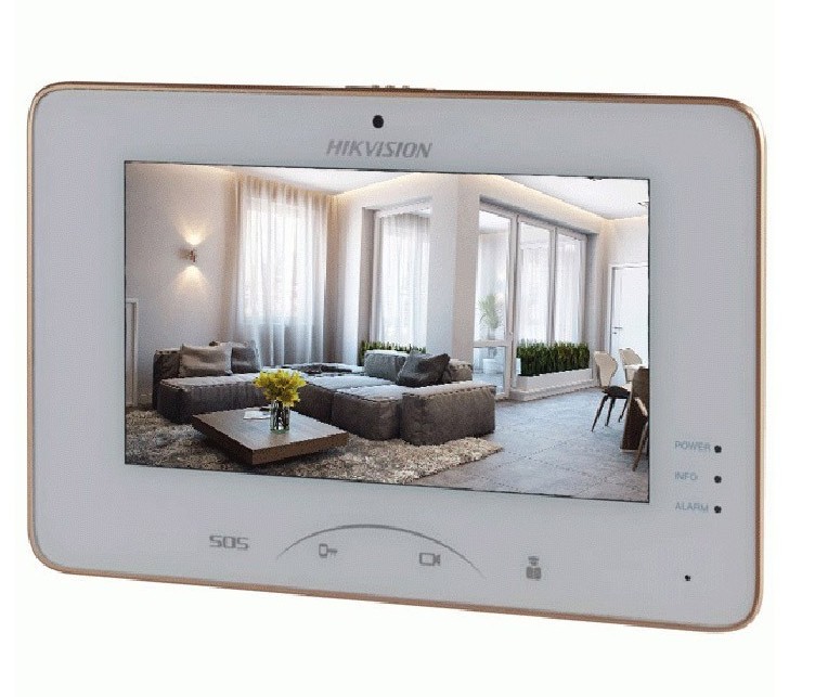 IP видеодомофон Hikvision DS-KH8301-WT