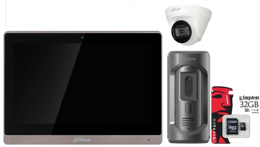 Комплект IP домофона Dahua DH-VTH1660CH